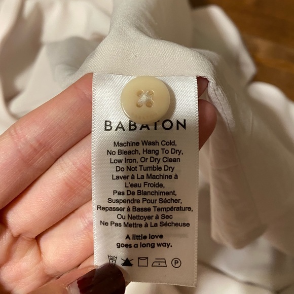 Aritzia Babaton Juro Wrap Dress in Denude - Picture 5 of 6